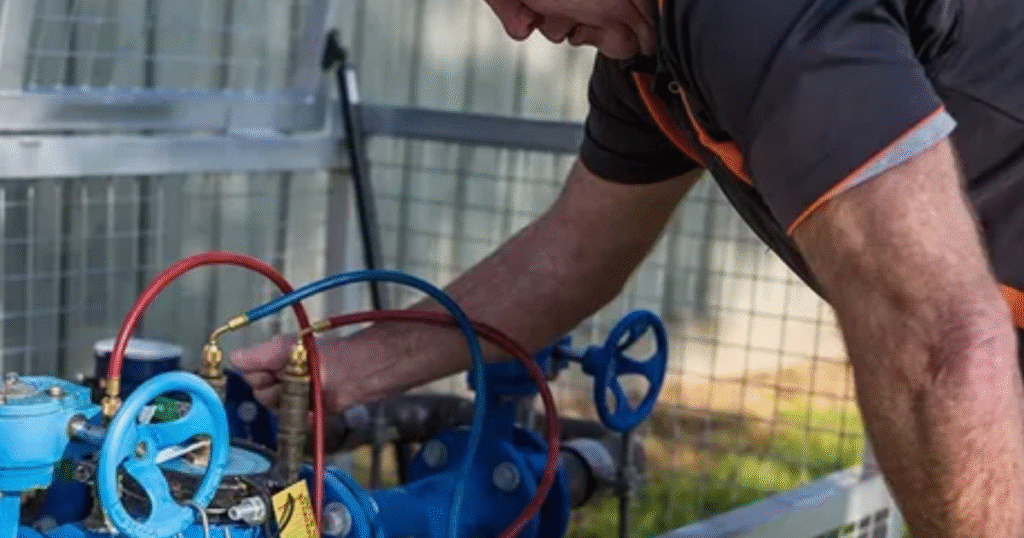 Backflow Testing Los Angeles County Certified Plumber: Essential Protection for Your Water Supply 1 Backflow testing Los Angeles County certified plumber inspecting prevention device